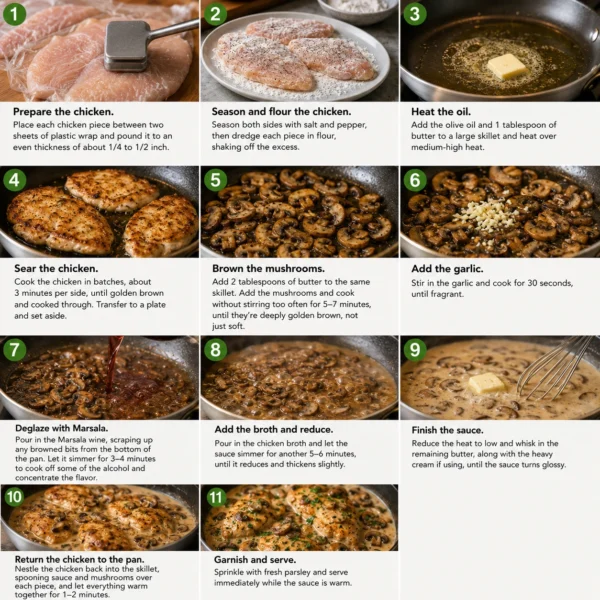 Better Chicken Marsala
