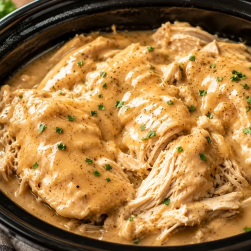 Crockpot Chicken and Gravy