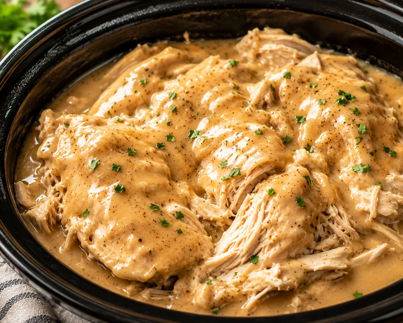 Crockpot Chicken and Gravy: The Easy Set-It-and-Forget-It Recipe