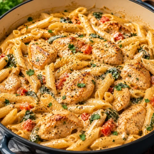 One Pot Chicken Pasta