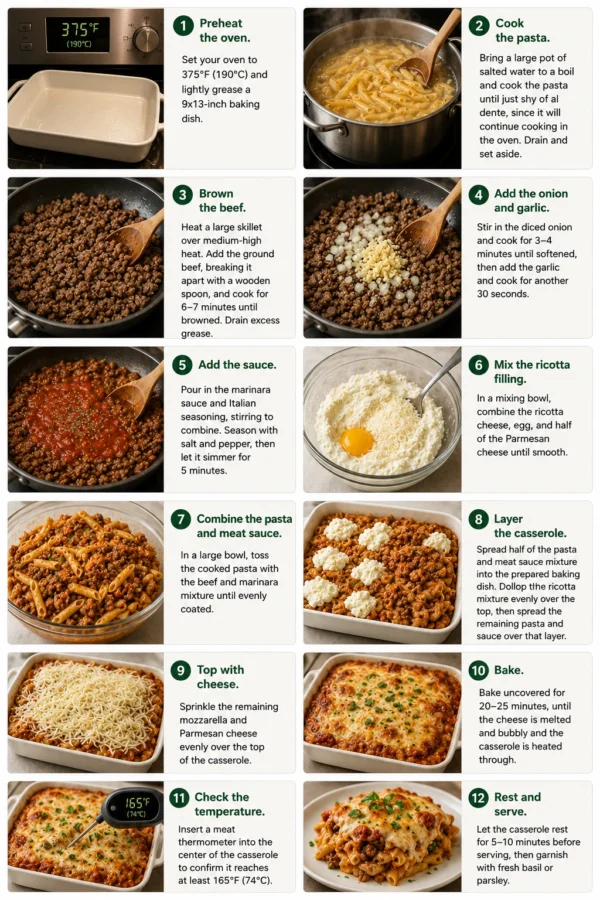 Ground Beef Casserole Recipe