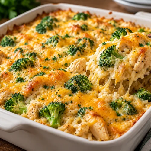 chicken broccoli rice casserole